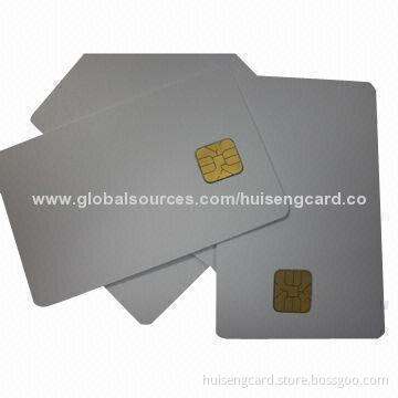SLE4428 Full Color Printed PVC Contact IC Cards